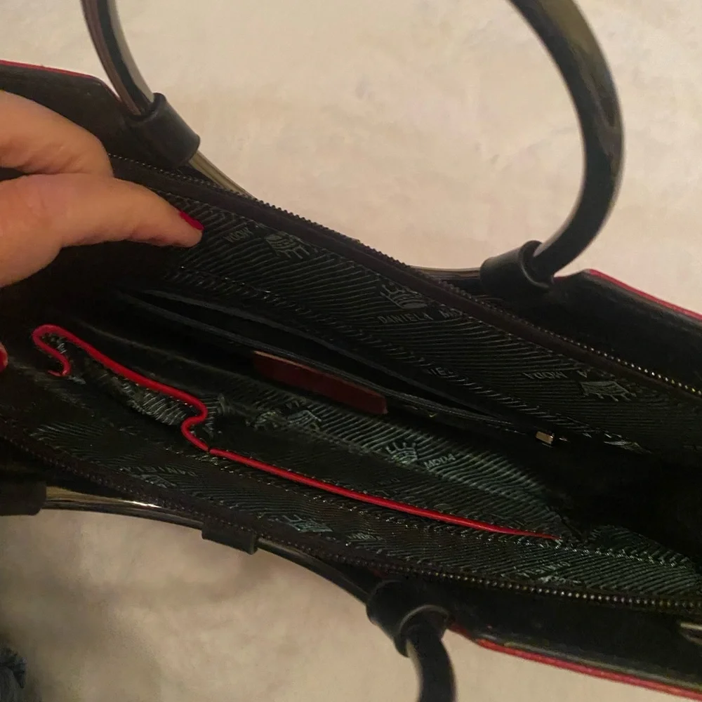 Daniela Moda Red  Bag - Picture 5 of 8